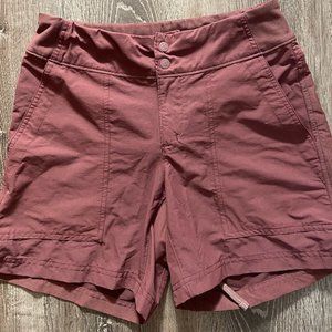 REI Co-op Screenline Stretch Flex Mauve/Wine Shorts Sz 2